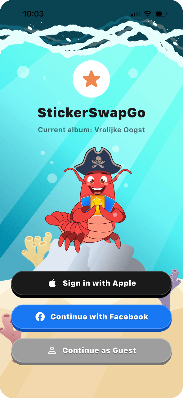 StickerSwapGo App Preview - Swap Monopoly GO Stickers